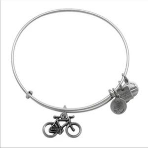 Alex and Ani bicycle bracelet